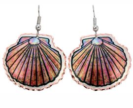 Handcrafted Nautical Seashore Jewelry, Beautiful Seashell Earrings