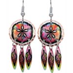 Dangle Sand Dollar Earrings