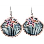 Dangle Seashell & Sea Star Earrings