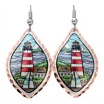 Lighthouse and Sailboat Earrings