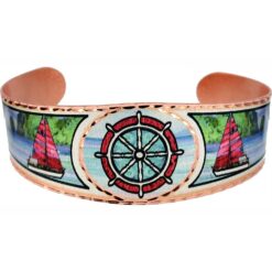 You will be impressed with stylishness and originality of this ship wheel bracelet