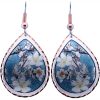 Vincent Van Gogh Art Jewelry, Almond Blossom Earrings