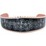 Black Flower Bracelet