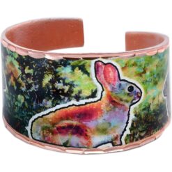 Bunny rabbit ring handmade in colorful design