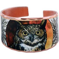 Handmade Great Horned Owl Ring