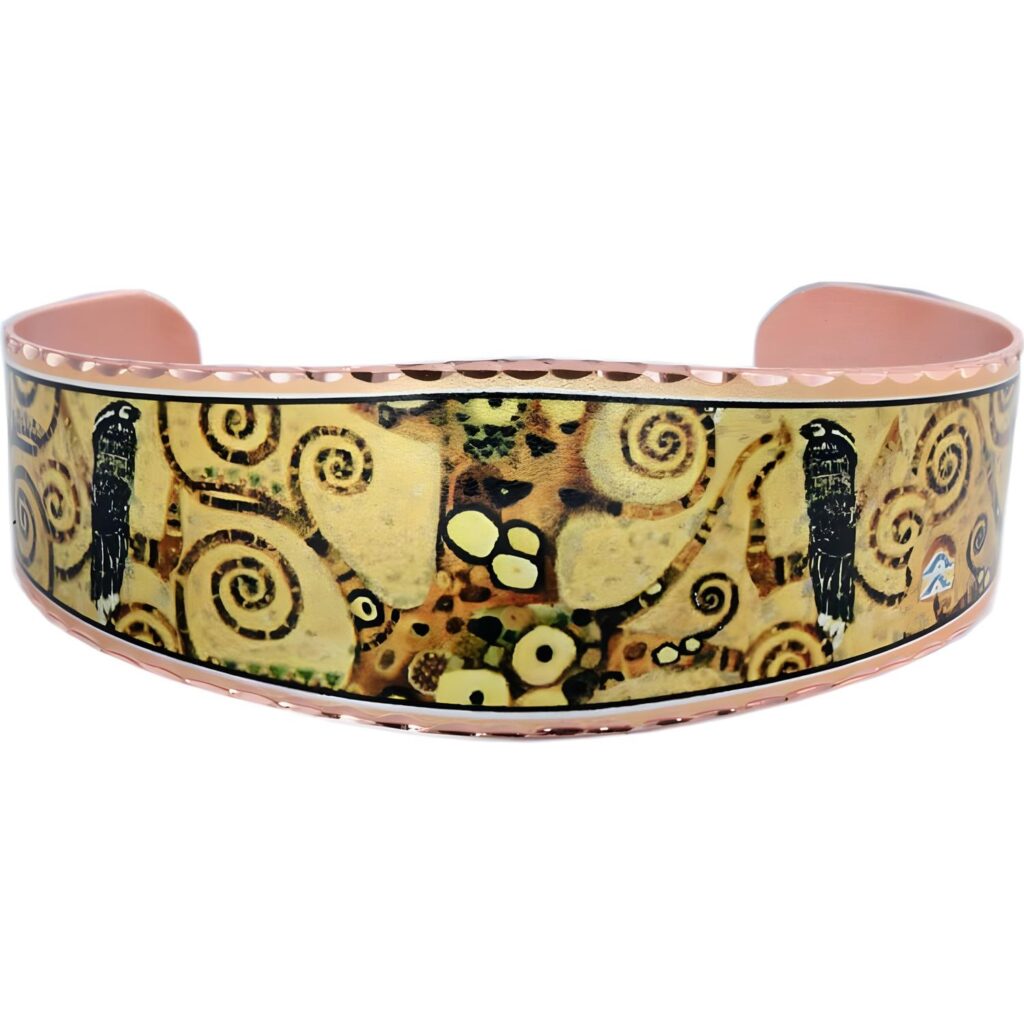 Tree of Life Bracelet Inspired by Gustav Klimt's Famous Painting
