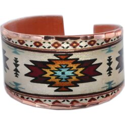 Handmade Ring Created in Colorful Native American Artwork