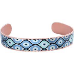 Adjustable Evil Eye Cuff Bracelet