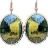 Van Gogh Café Terrace at Night Earrings