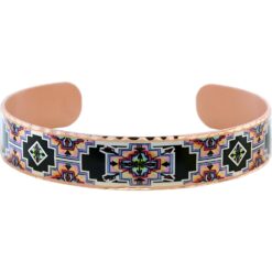 Gorgeous alcohol ink Native American bracelets