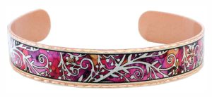 Alcohol ink jewelry tree branches bracelet BYN-34