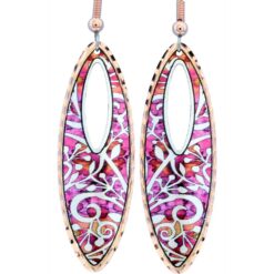 Pretty tree branches earrings, artisan crafted sophistication