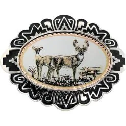 Deer Western Belt Buckles