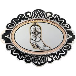 Copper Cowboy Boot Western Belt Buckles