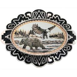 Wholesale Eagle and Bear Western Belt Buckles