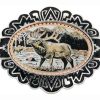 Elk Western Belt Buckles BB-20