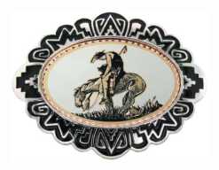 End of the Trail Western Belt Buckles BB-45