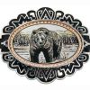 Grizzly Bear Western Belt Buckles BB-21