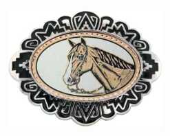 Horse Head Western Belt Buckles BB-10