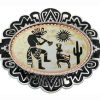 Kokopelli western belt buckles BB-23
