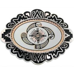 Four Elements Native American western belt buckles