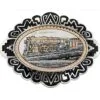 Steam train western belt buckles for men