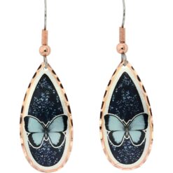 Lovely Blue Butterfly Earrings