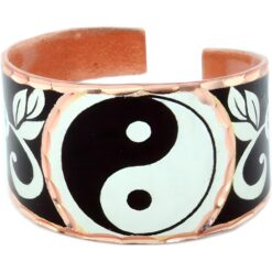 Copper Yin Yang Rings