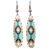 Dainty Teardrop Blue Native Earrings TL-21 Dainty Teardrop Blue Native Earrings TL-21
