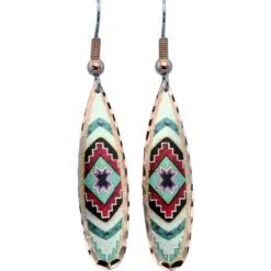 Colorful Delicate Southwest Native Earrings