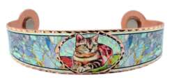 Magnetic Copper Cat Bracelets BM-27