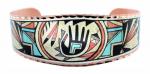 Colorful Copper Navajo Bracelets