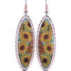 Van Gogh Jewelry, Sunflowers Earrings VG-01