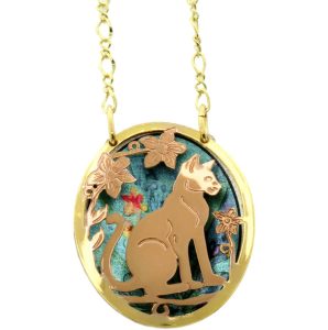 Cat Jewelry Makes Unique Gifts for Women 2 Lovely Cat Necklaces For Women