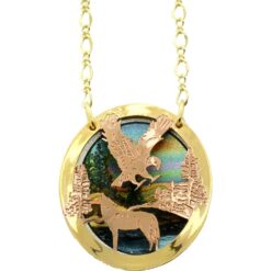 Eagle and Wolf Necklace