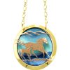 Cut Out Colorful Horse Necklaces NPT-57
