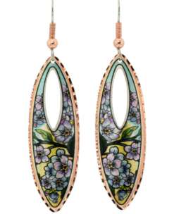 Teardrop Forget Me Not Earrings SJ-48