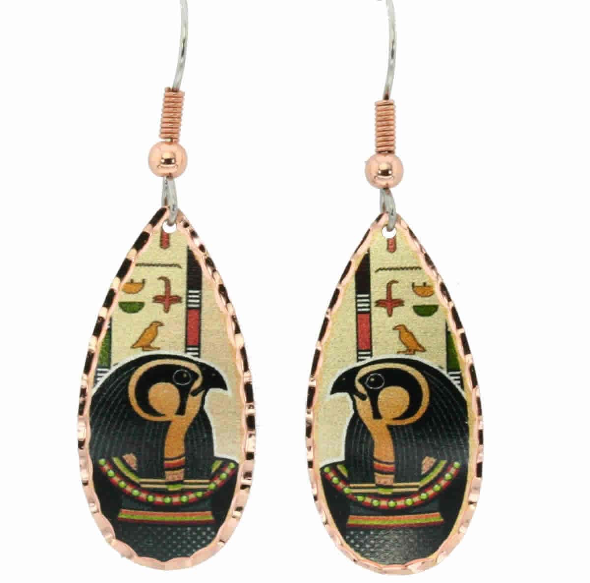 Ancient Egyptian Ra Sun God Earrings EG-03 Ancient Egyptian Ra Sun God Earrings EG-03