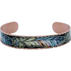Amazing Copper Feather Bracelet