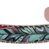 Red Green Copper Feather Bracelets BSN-612