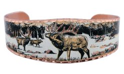 Silver Copper Elk Bracelets BR-201