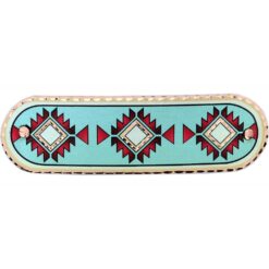 Blue Native American Hair Clip