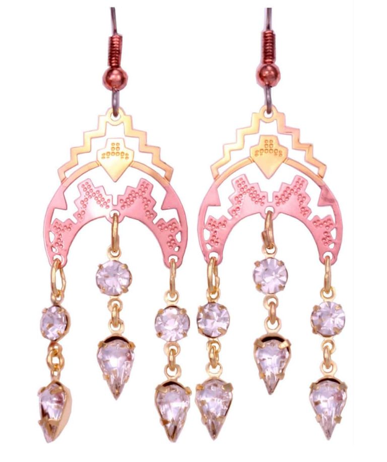 Crystal Chandelier Native Earrings, Wholesale Chandelier Earrings