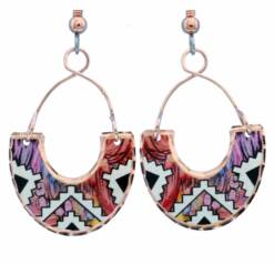 Alcohol Ink Native Earrings LDm-386