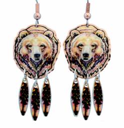 Dangle Bear Earrings LDm-375
