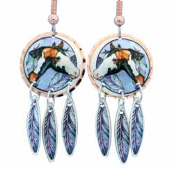 Dangle Horse Earrings LDm-376