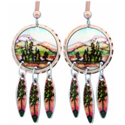 Mountains and Trees Earrings