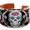 Adjustable Copper Day of the Dead Ring RC-136