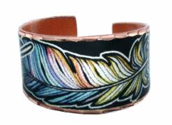 Women's Copper Feather Rings RBN-49