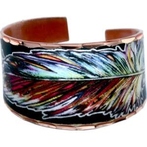 Fabulous Copper Feather Rings for Women, Exquisitely stylish and eye-catching, this handmade copper feather ring perfectly illustrates how to make unique handmade jewelry that sells.